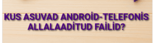 Kus asuvad Android-telefonis allalaaditud failid?