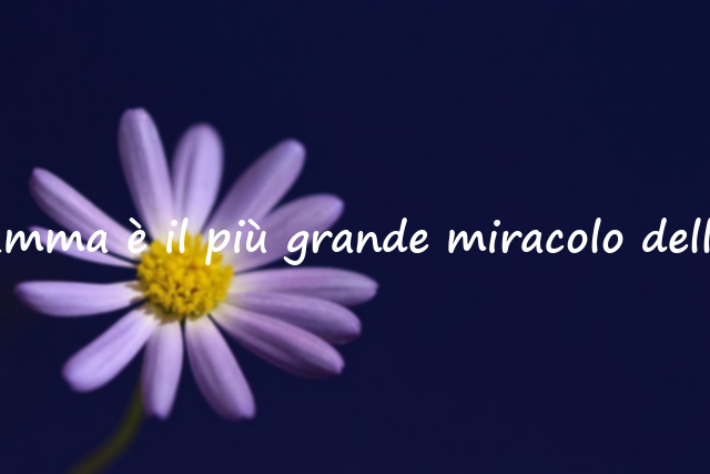 Frasi significative sulla mamma