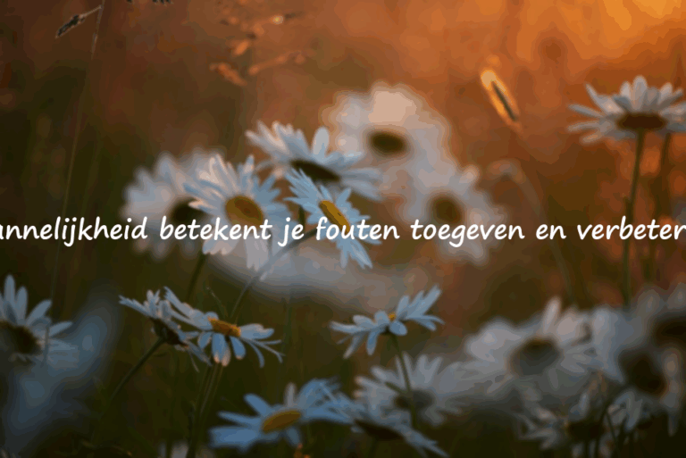 Woorden over mannelijkheid / integriteit