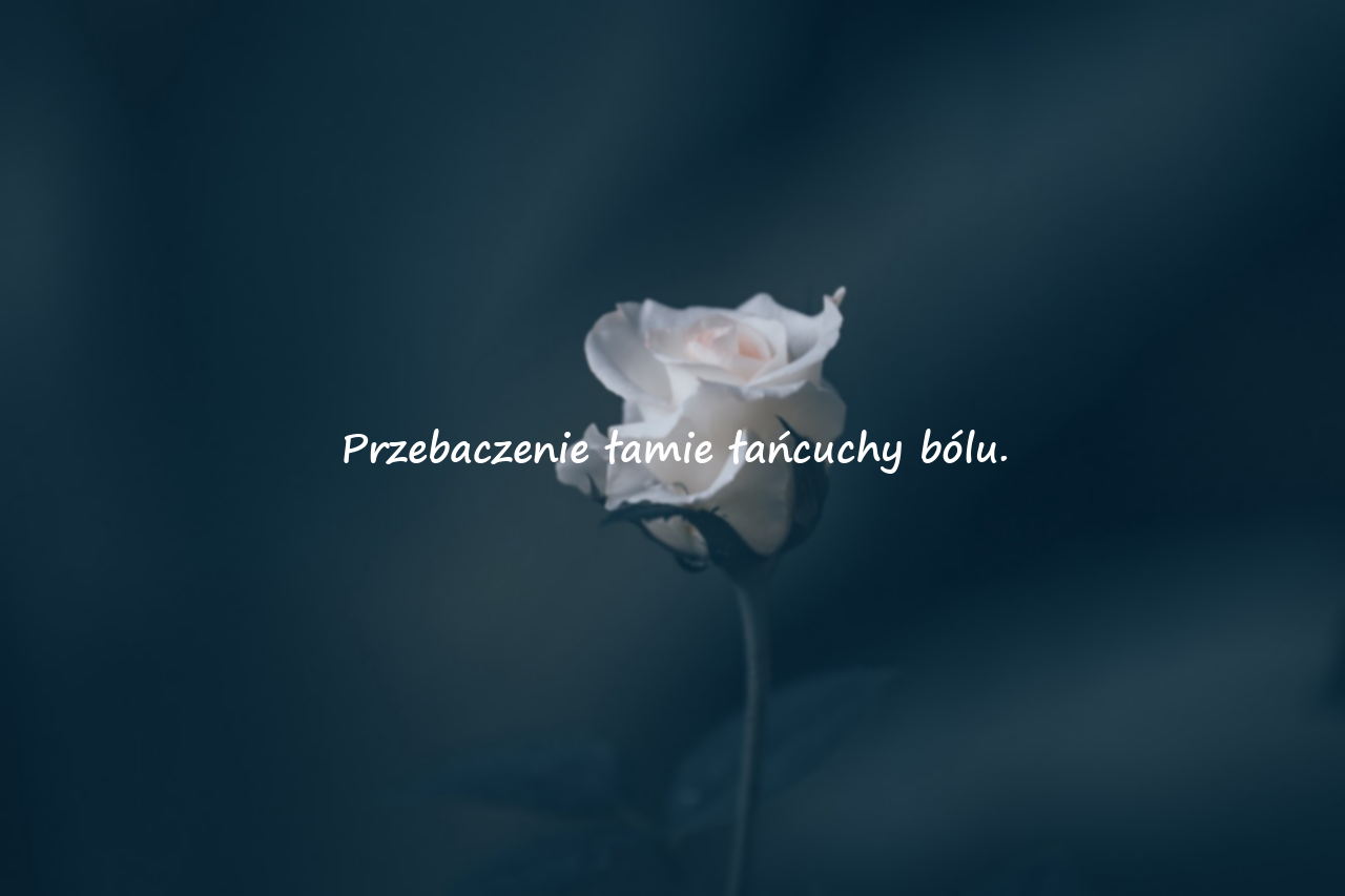 Znaczące i emocjonalne słowa o przebaczeniu