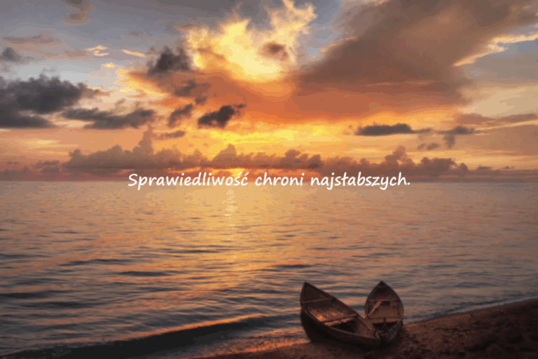 Słowa o sprawiedliwości