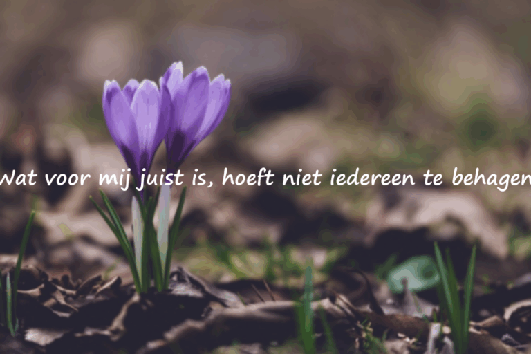 Woorden over karakter