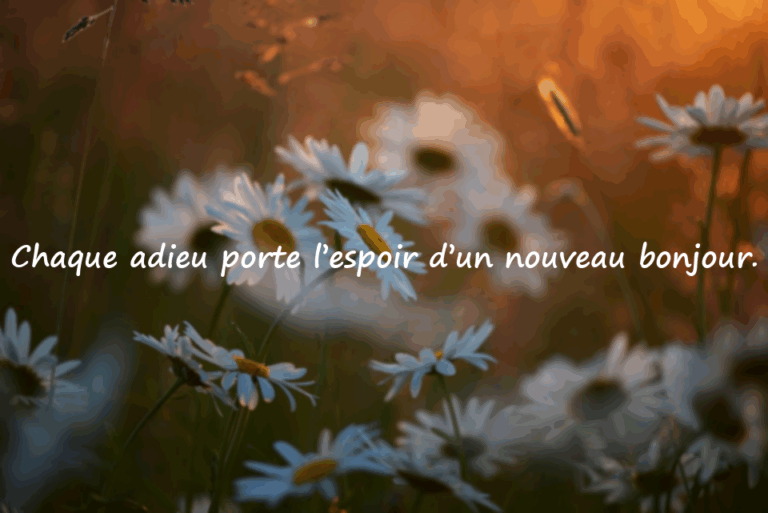 Citations d’adieu