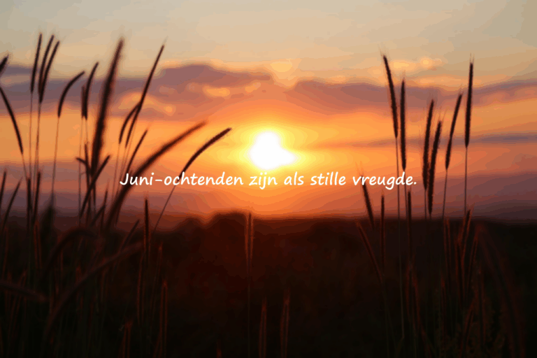 Citaten over de maand juni