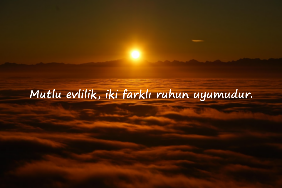 Evlilik ile İlgili Sözler