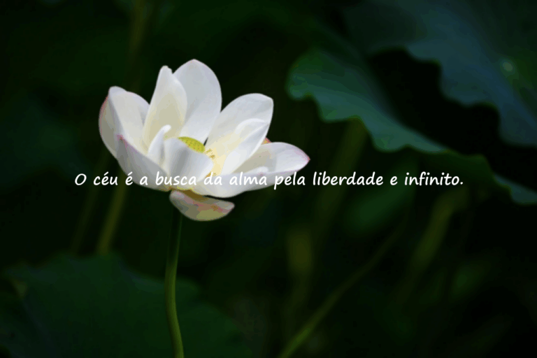 Frases significativas e bonitas sobre o céu