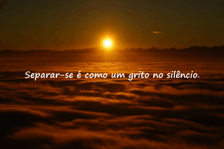 Frases de separação