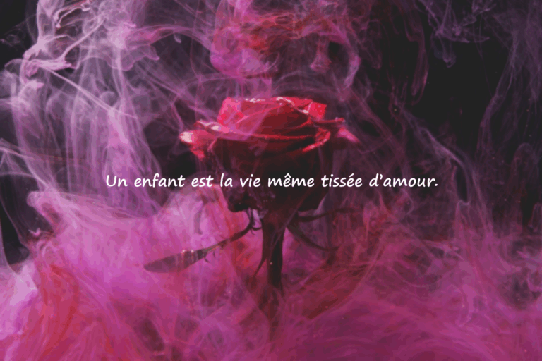 Phrases sur l’amour pour les enfants