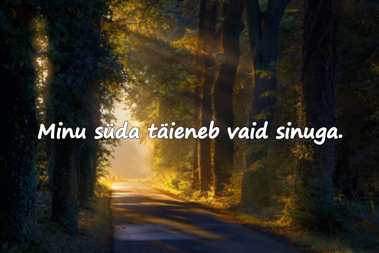 Armastussõnad kallimale