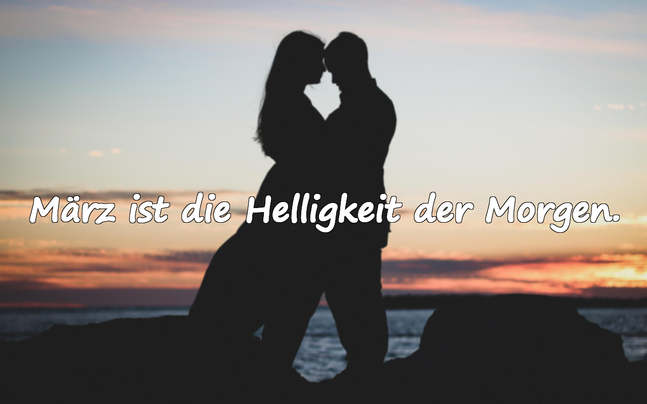 Bedeutungsvolle Zitate über den März