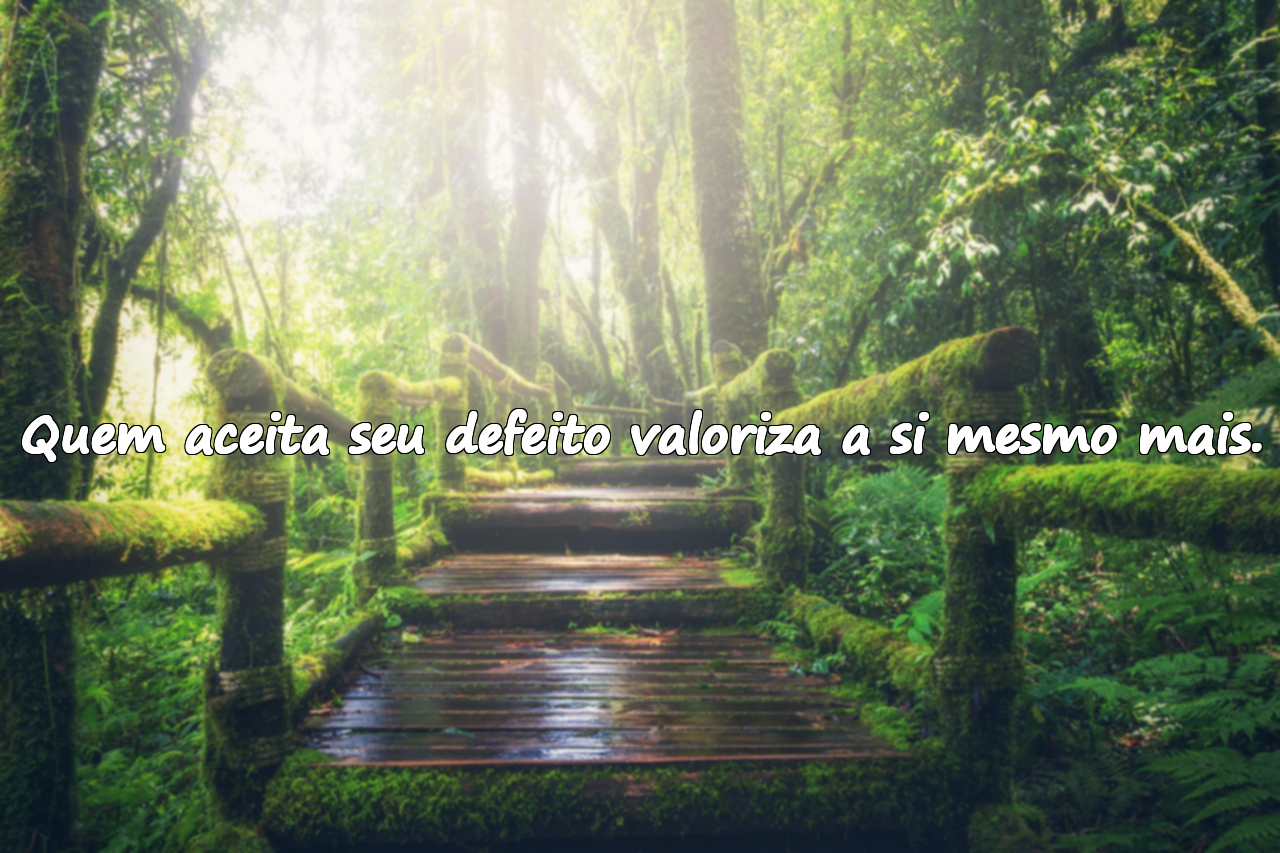 Belas frases sobre defeitos