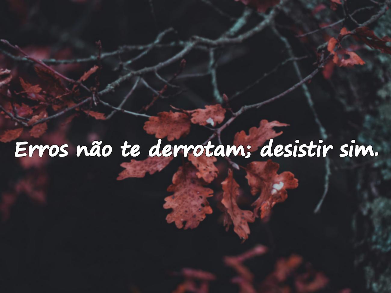 Belas frases sobre erros