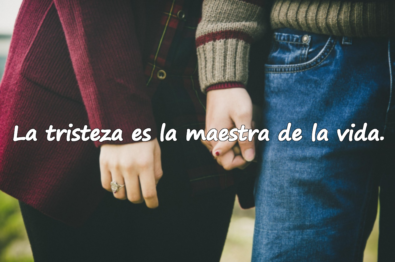 Bellas frases sobre la tristeza