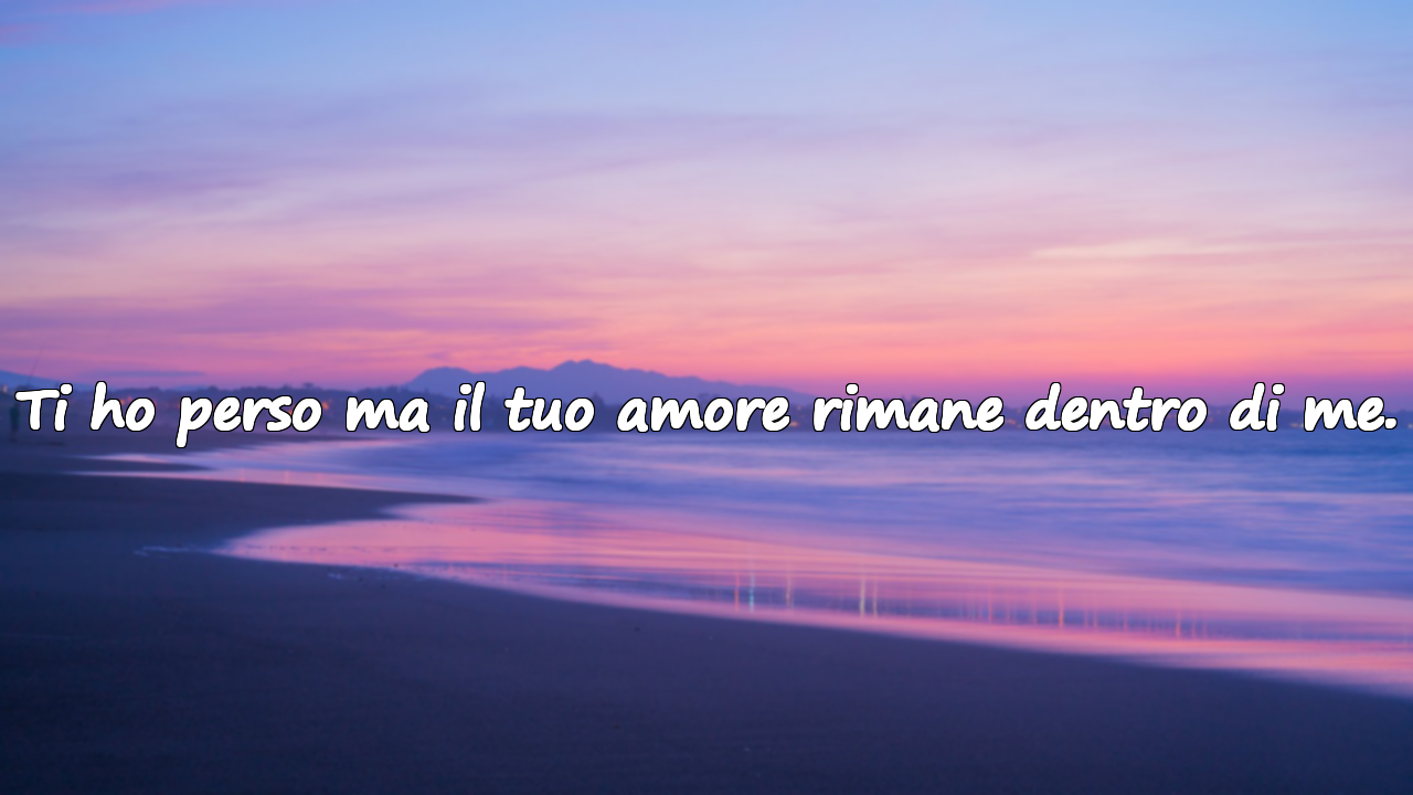 Belle parole sul desiderio e la nostalgia