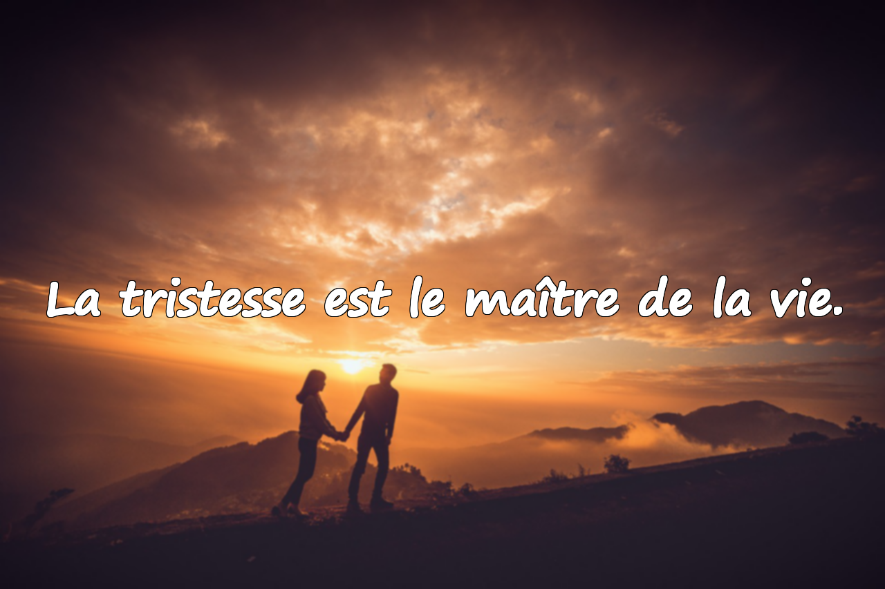 Belles citations sur la tristesse