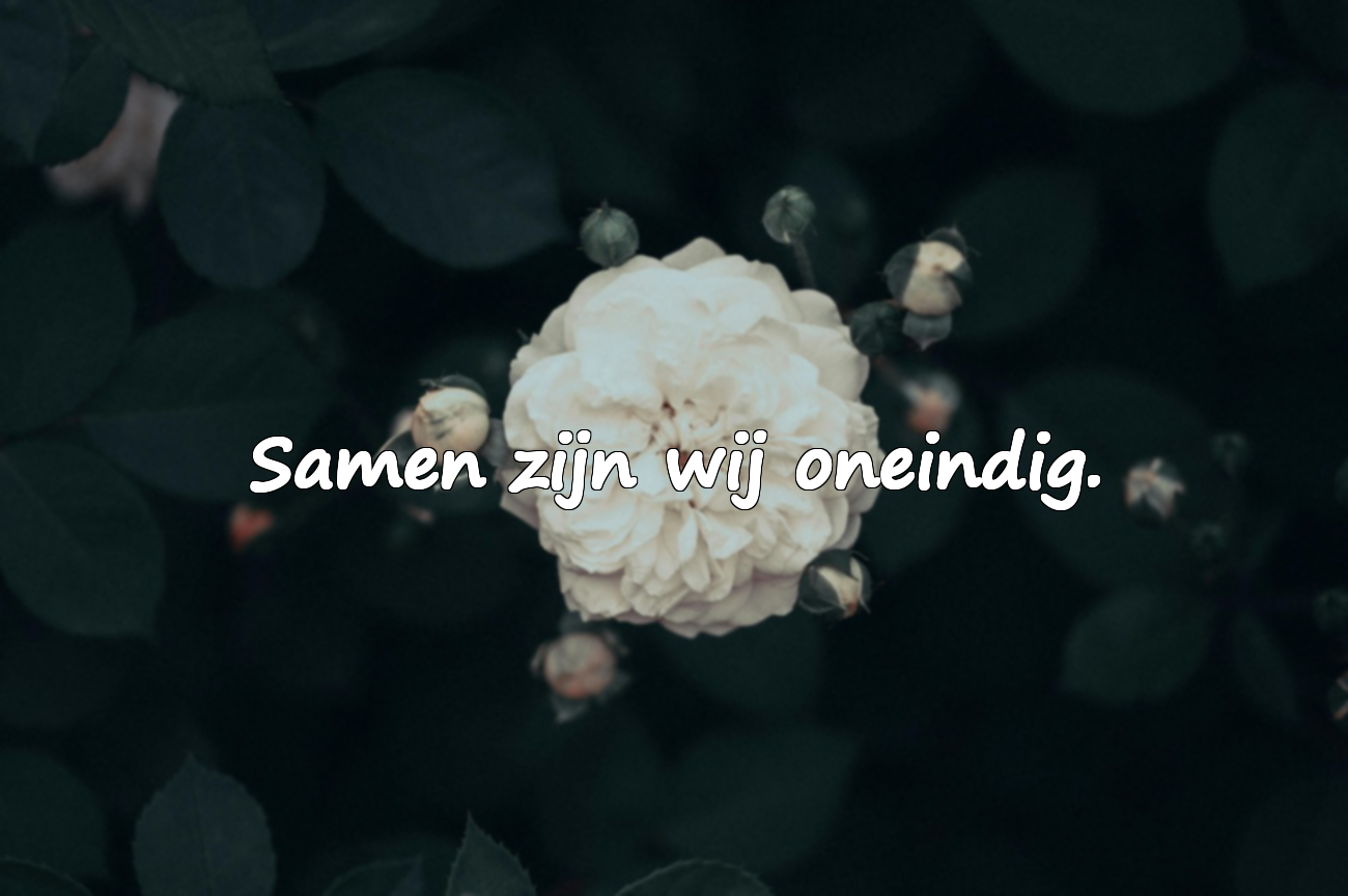 Betekenisvolle liefdeswoorden