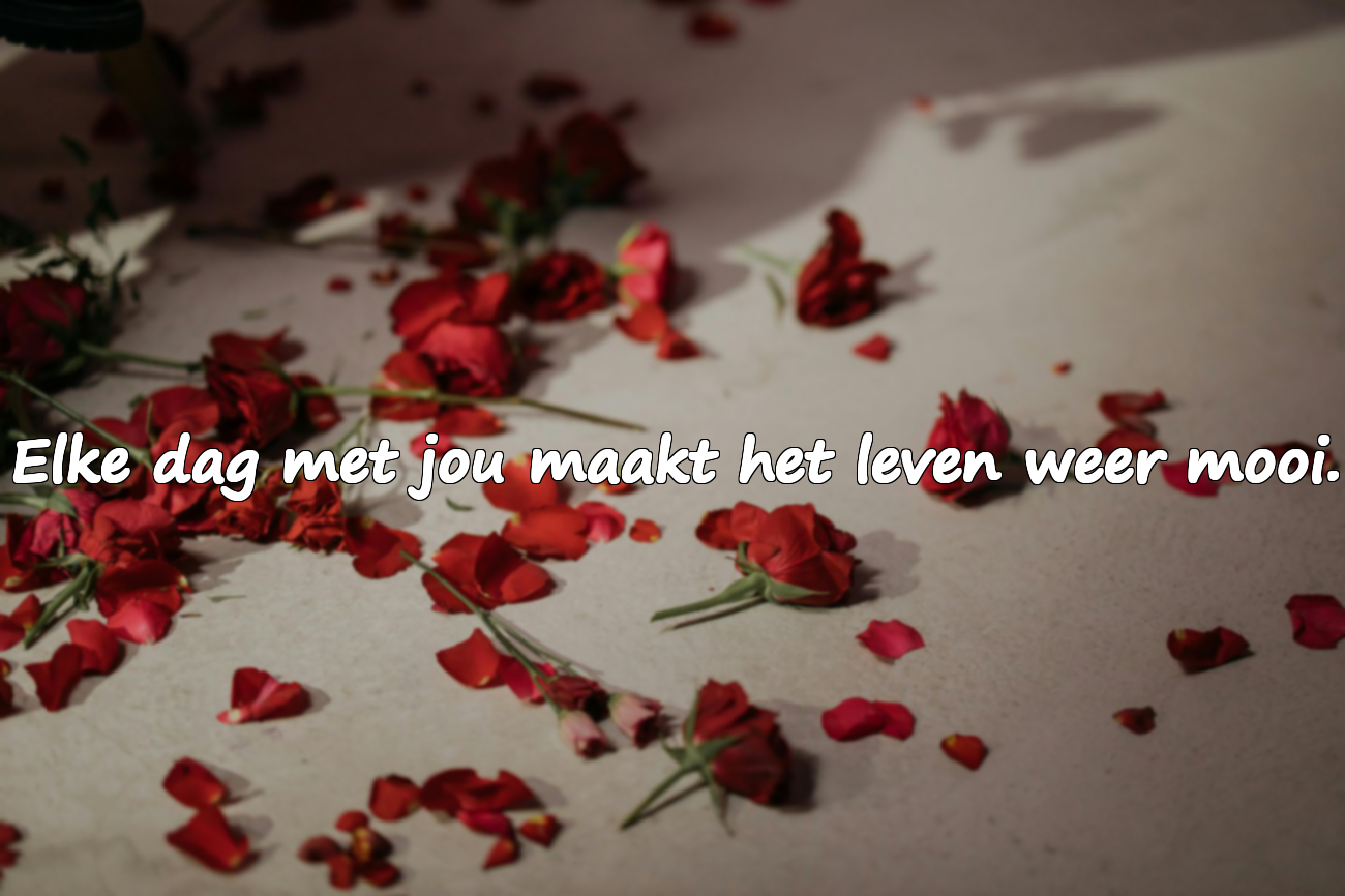 Betekenisvolle mooie woorden voor mijn vrouw