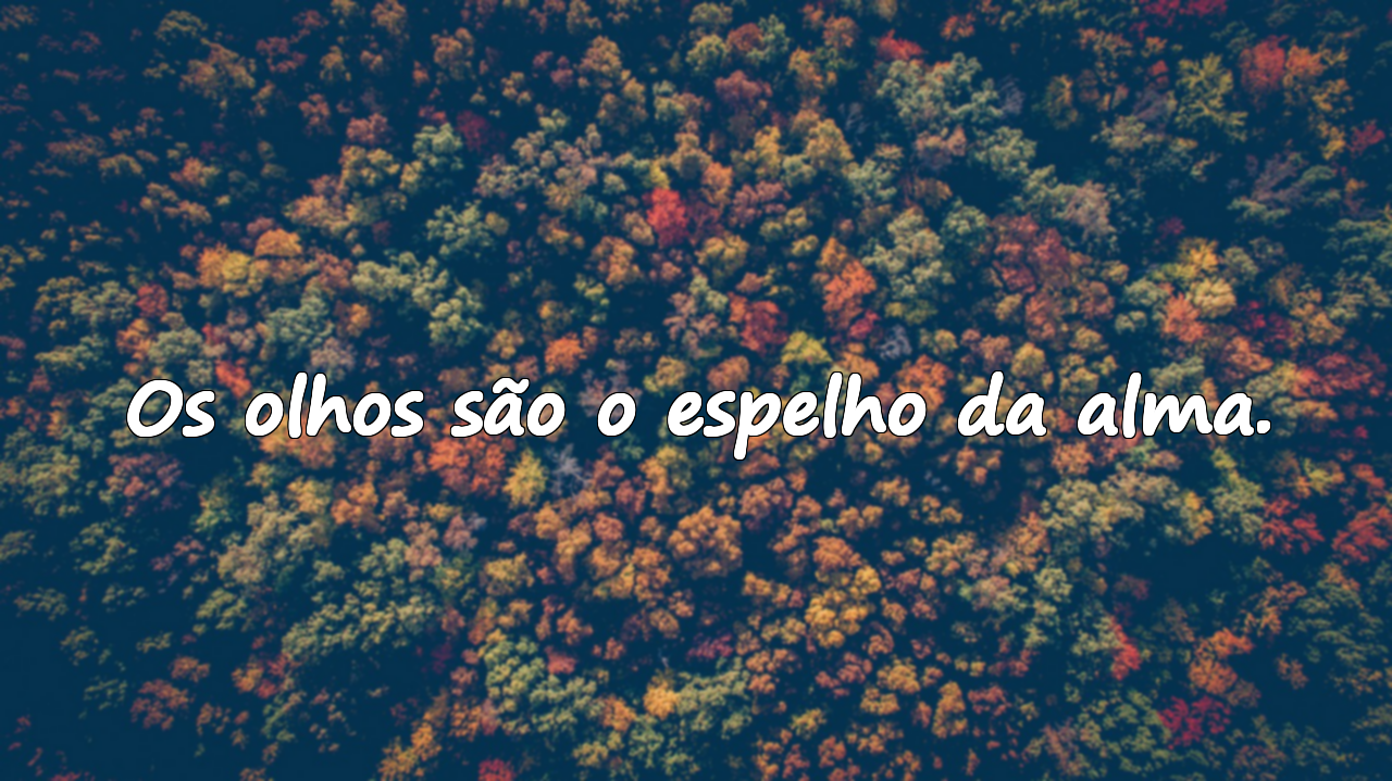 Citações significativas e bonitas sobre os olhos