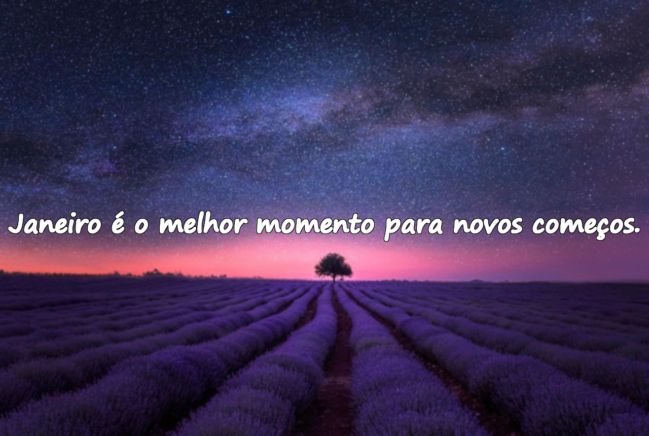 Citações sobre o mês de janeiro