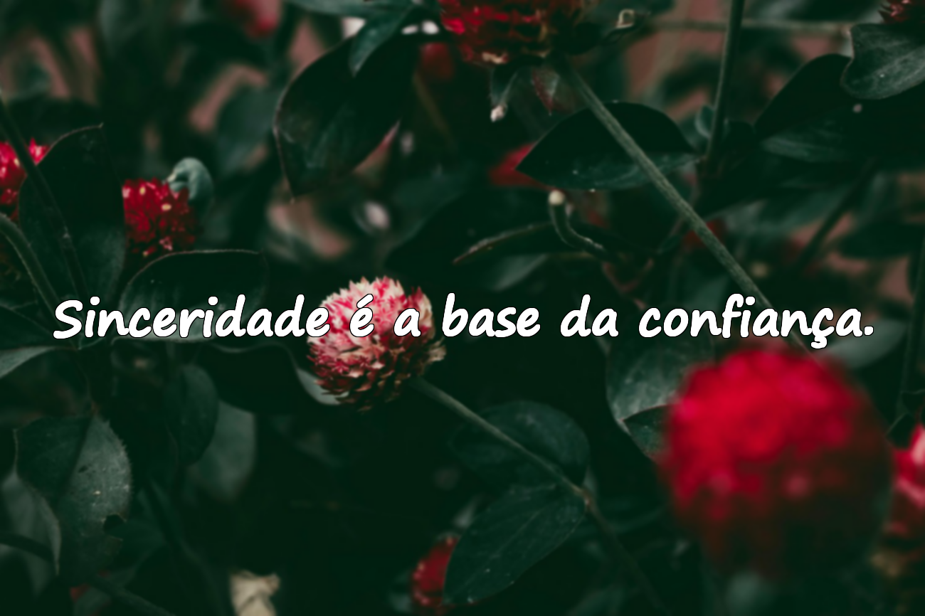 Citações sobre sinceridade