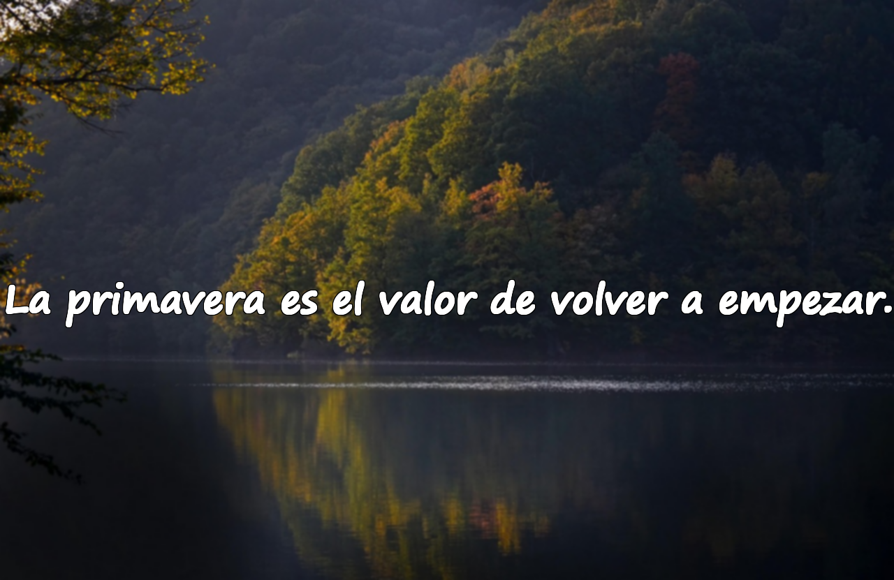 Citas sobre la Primavera