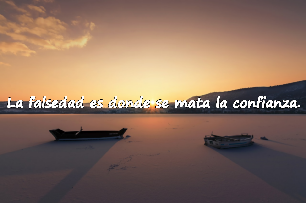 Citas sobre la falsedad