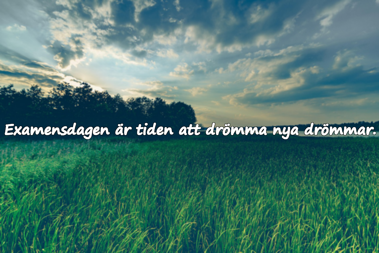 Citat om Examensdagen