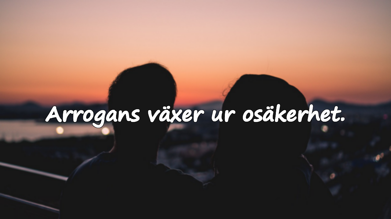 Citat om Övermod