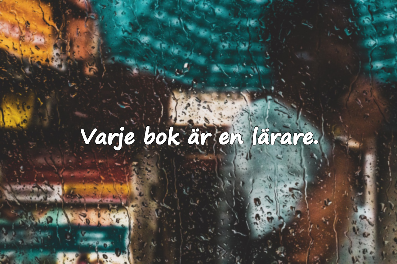 Citat om att läsa böcker