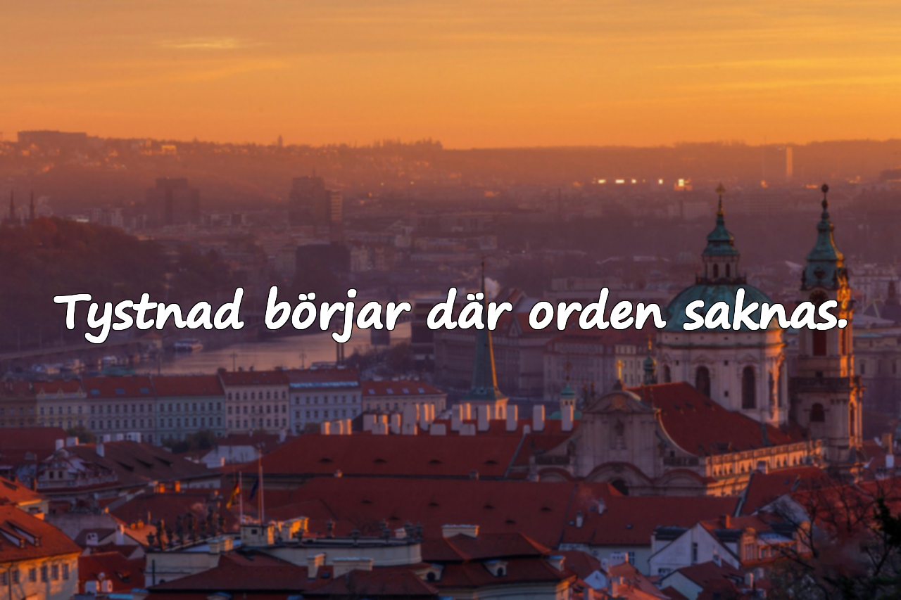 Citat om tystnad