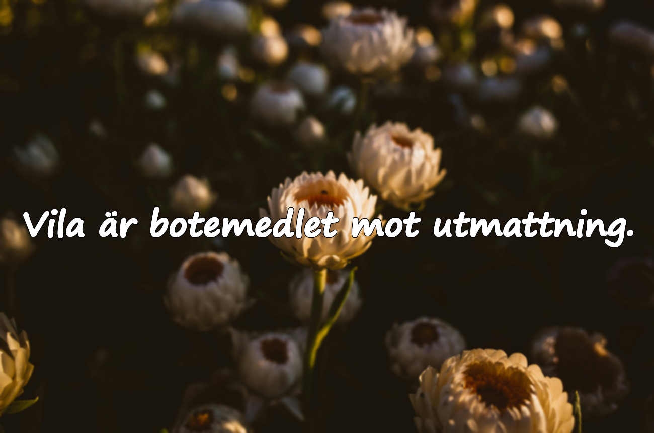 Citat om utmattning