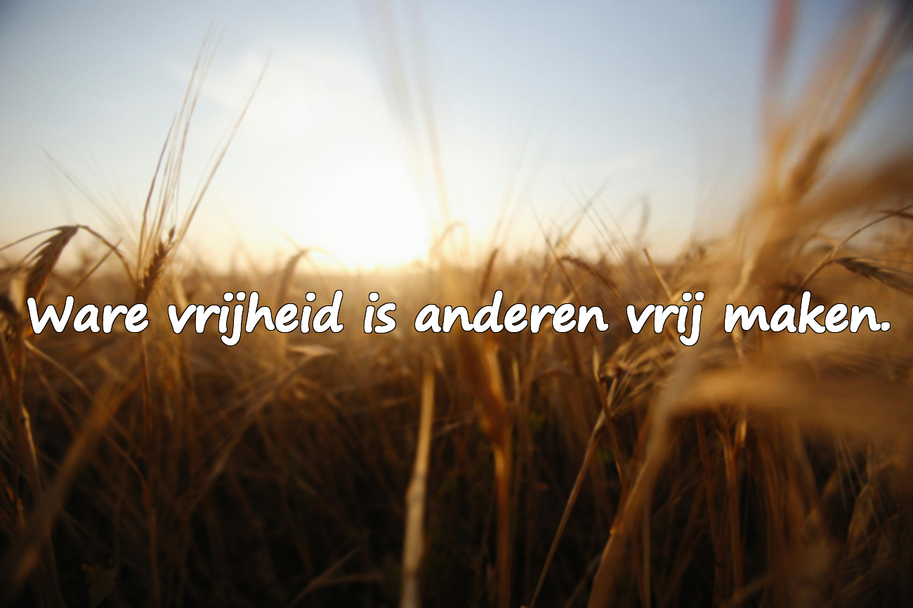 Citaten Over Vrijheid