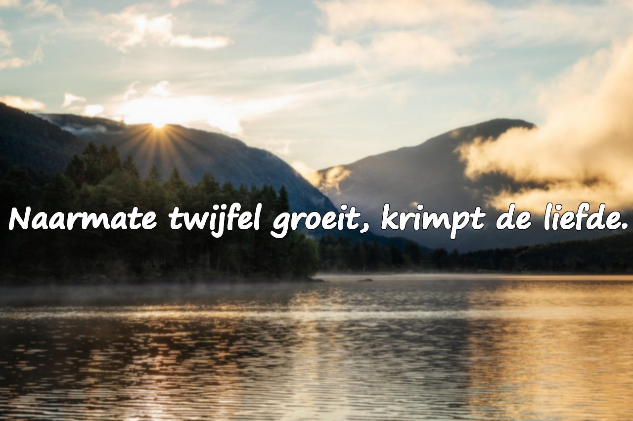 Citaten over Wantrouwen