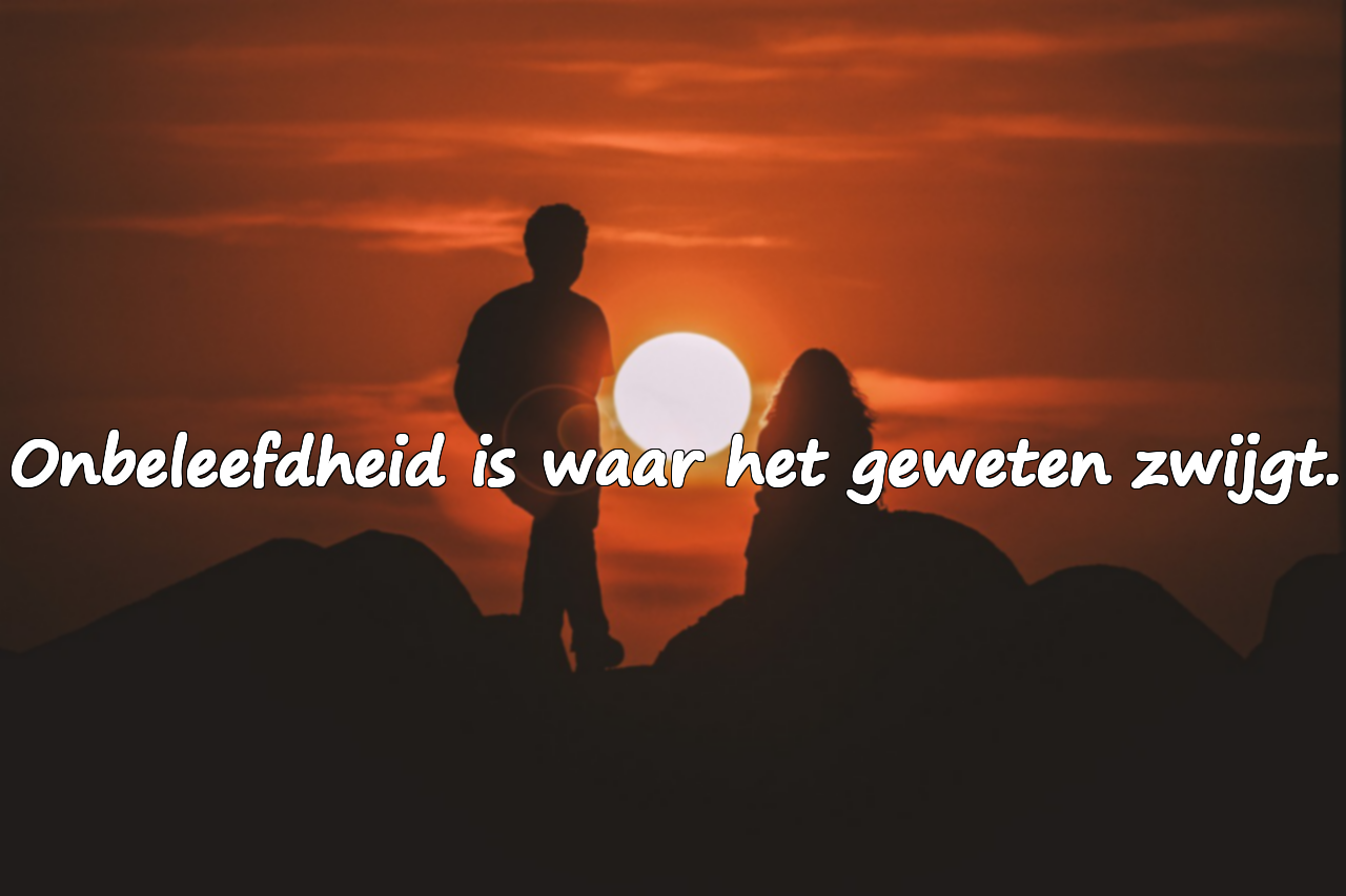Citaten over onbeleefdheid