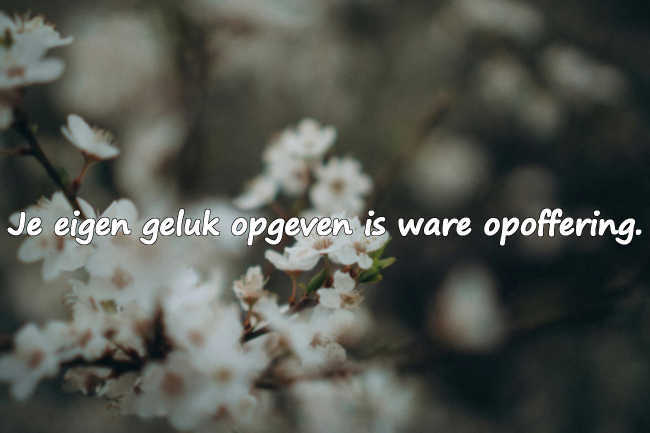 Citaten over opoffering