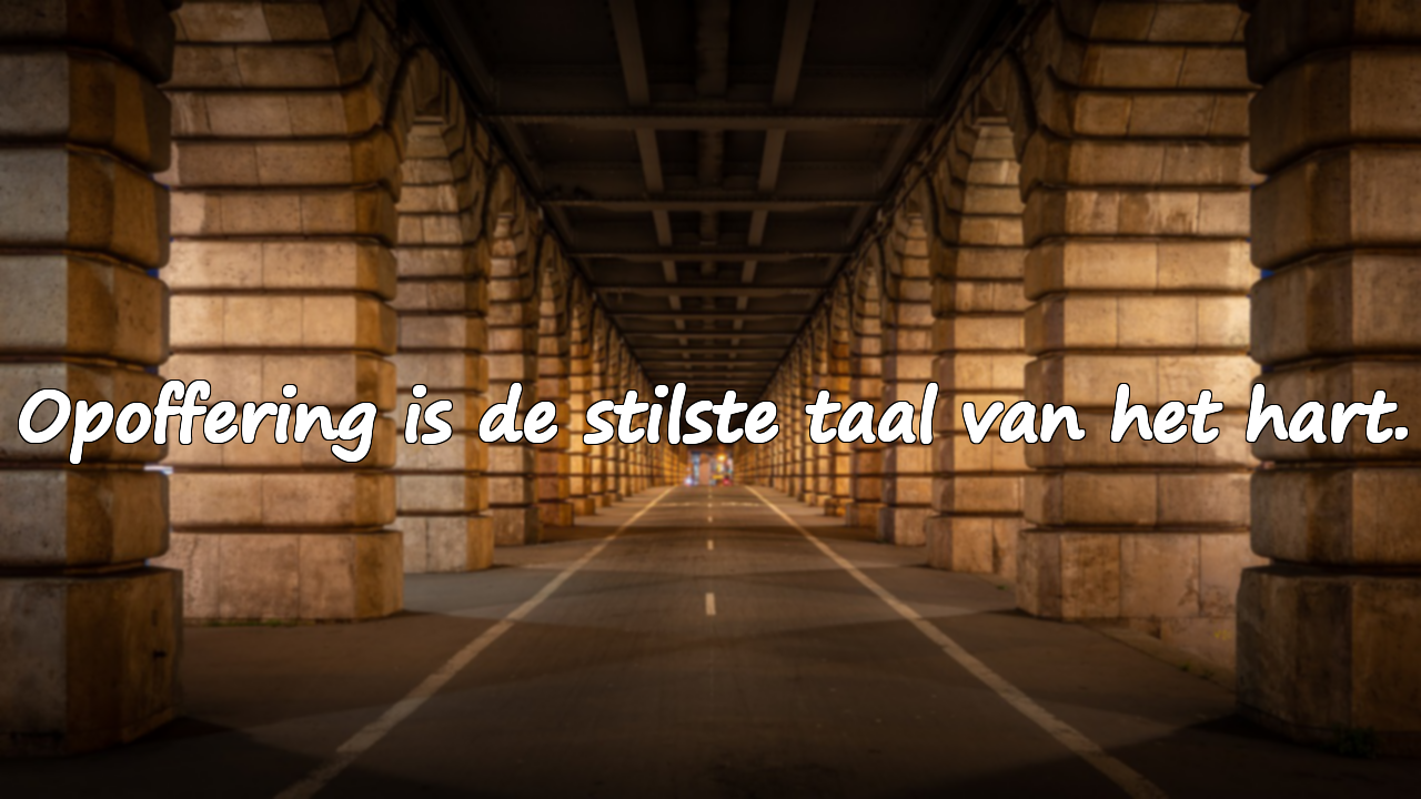 Citaten over opoffering
