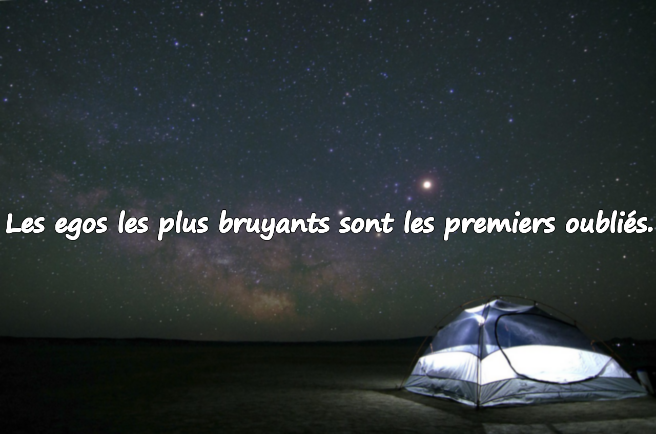 Citations indirectes sur un monde éphémère