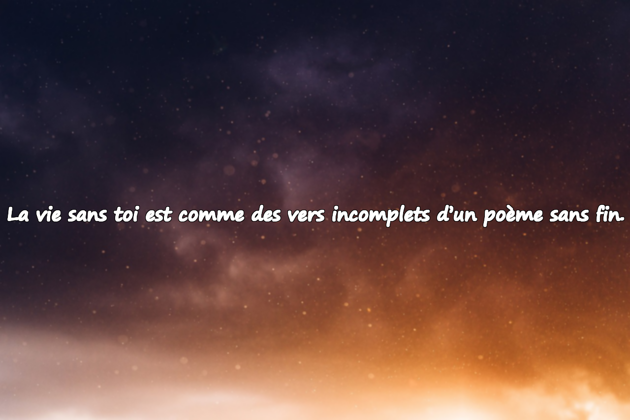 Citations pour l’être aimé