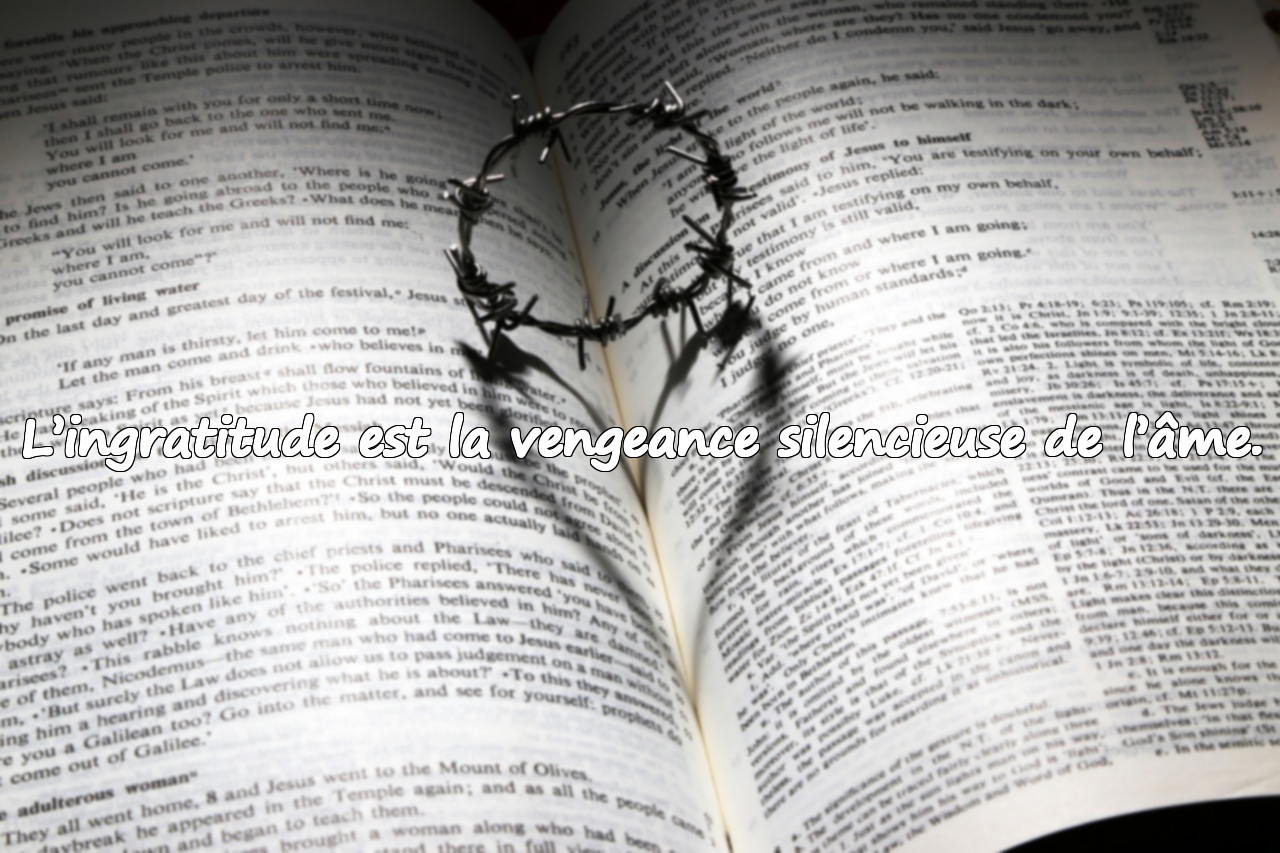 Citations sur l'Ingratitude