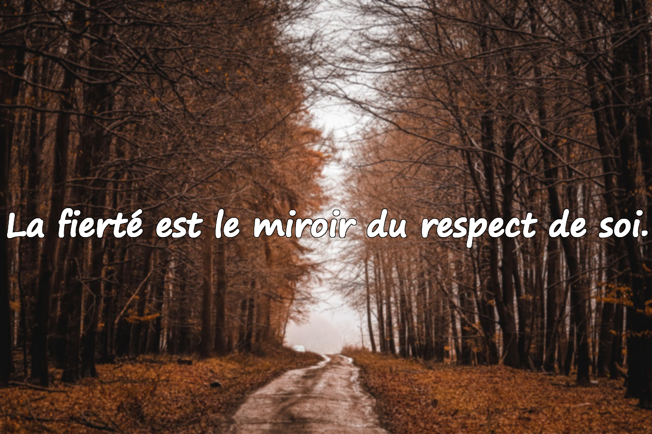 Citations sur la fierté