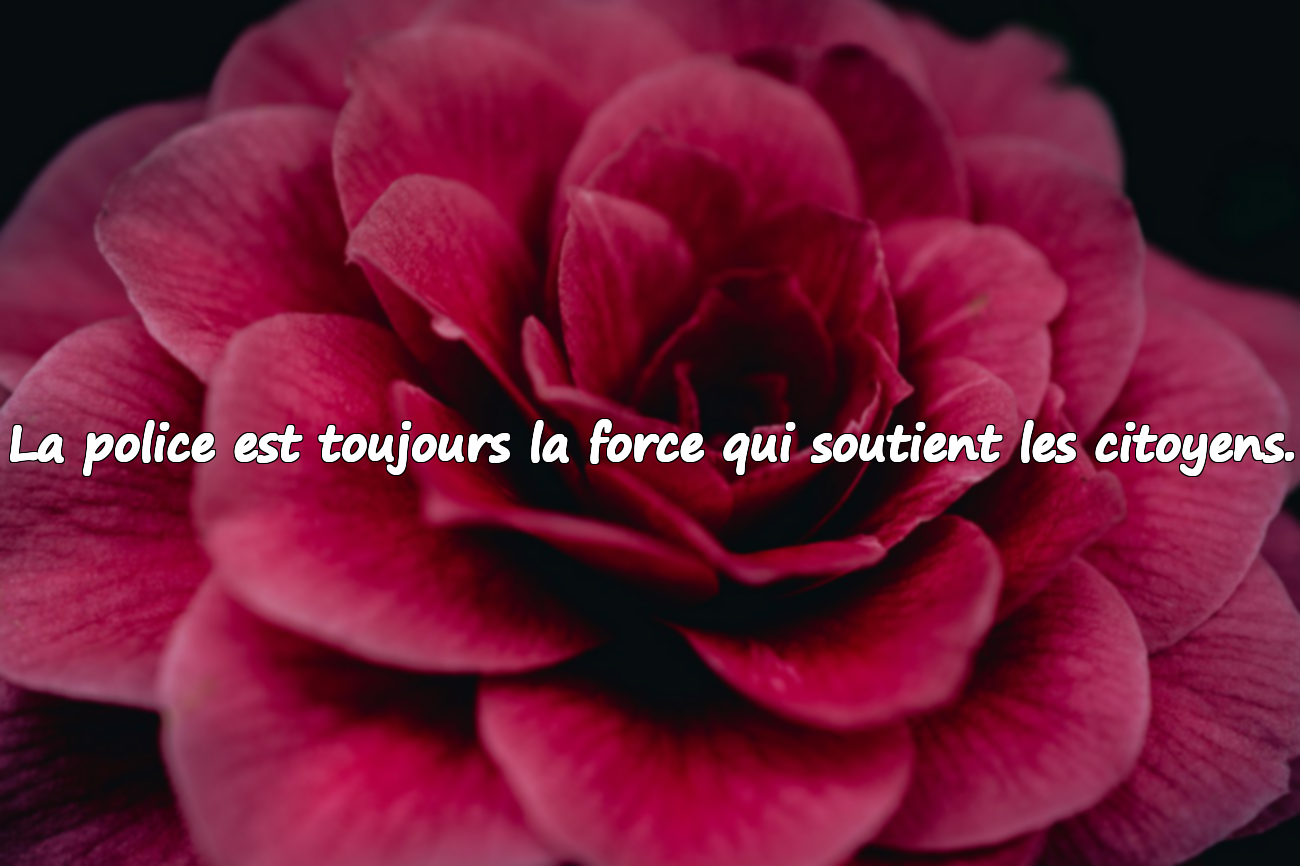 Citations sur la police