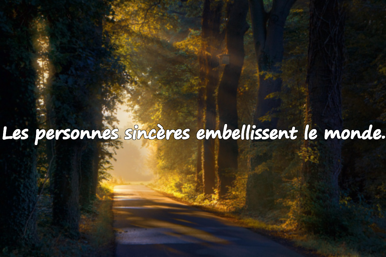 Citations sur la sincérité