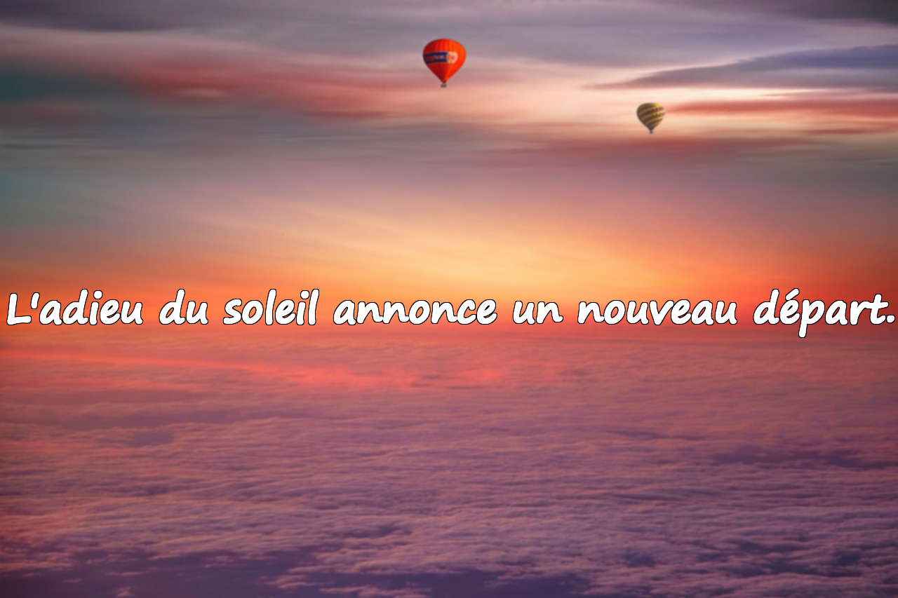 Citations sur le coucher du soleil