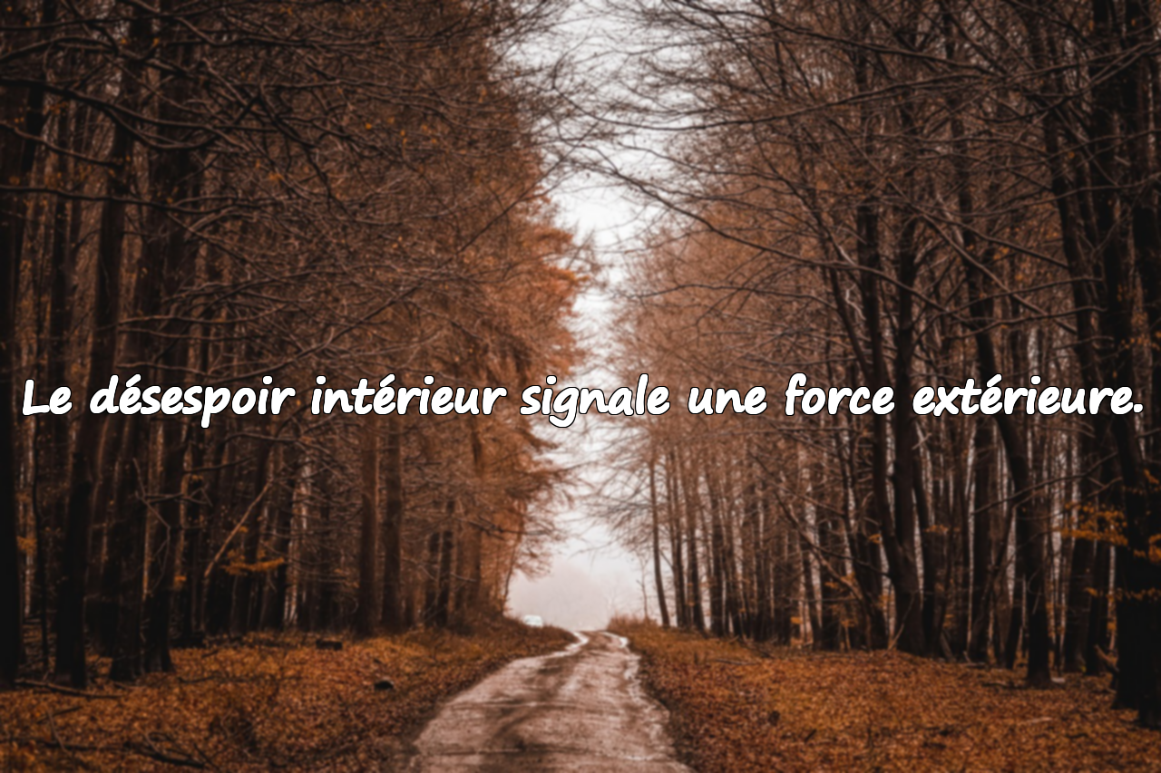 Citations sur le désespoir