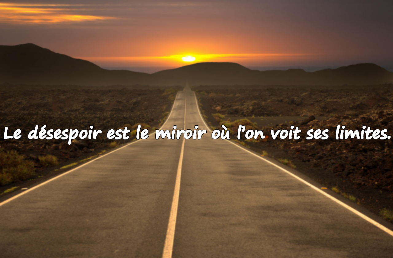 Citations sur le désespoir