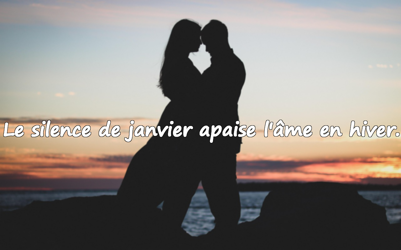 Citations sur le mois de janvier