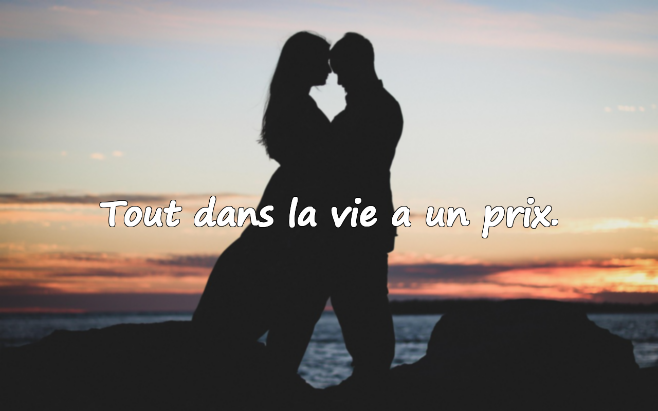 Citations sur le prix à payer