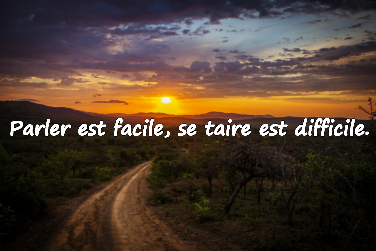 Citations sur le silence