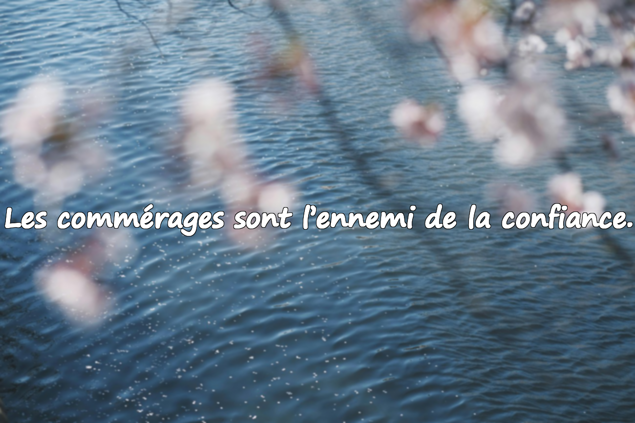 Citations sur les commérages