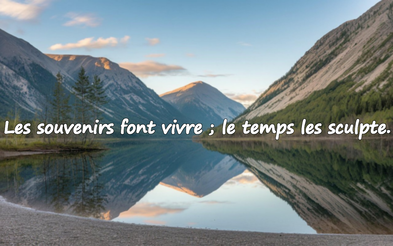 Citations sur les souvenirs